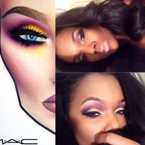 My favorite face chart in the WORLD! By one of the best artists ever. Finally got the time to recreate it :) 