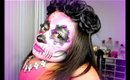 Halloween Tutorial  - Girly  Sugar Skull or Catrina