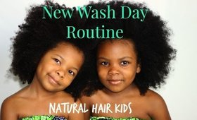 How I Wash My Kids Natural Hair | Back to the Basics |  TheMindCatcher & LittleMindCatchers