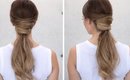 Criss Cross "Ponytail" Hairstyle
