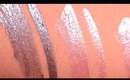 Stila Liquid Metal Shadows - DUO Chrome Swatches