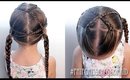 How To: Criss Cross Braid Hairstyle for Toddlers/Little Girls | Pretty Hair is Fun