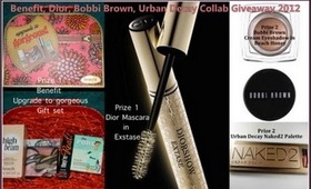 Benefit, Urban Decay, Dior Giveaway! Collab