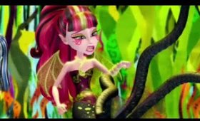 Monster High Draculaura Great Scarrier Reef Makeup Tutorial