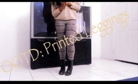 OOTD ll Printed Leggings