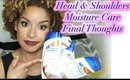 Head & Shoulders Moisture Care line for Textured Hair | BeautybyLee Final thoughts