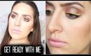 Get Ready With Me - Yellow Winged Eyeliner Look | Tutorial