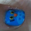 another detail from my owl nail art