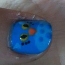 another detail from my owl nail art