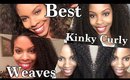 Top Kinky Curly Weaves of 2015