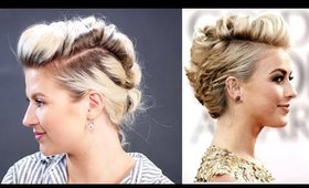 Short Hairstyle Julianne Hough How To Faux Hawk Hair Tutorial | Milabu