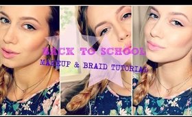 BACK TO SCHOOL | Drugstore Makeup and Braid !