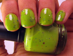 Virus Insanity nail polish available at http://www.virusinsanity.com. Three coats of Virus Insanity Too Much Candy with two coats of Seche Vite.