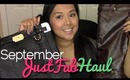 JustFab Haul - September Unboxing | FromBrainsToBeauty