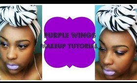 Purple Wings Makeup Tutorial