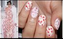 Easy Spring Floral Nails /Christian Dior