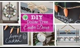 Dollar Tree DIY Farmhouse Easter Decor  | 3 EASY Projects