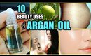 10 BEAUTY BENEFITS OF ARGAN OIL FOR SKIN & HAIR │ AMAZING USES OF ARGAN OIL FOR EVERYDAY BEAUTY!!