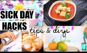 Sick Day Hacks, Tips & DIYs