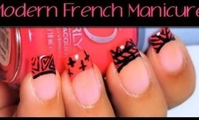 How To: Modern French Tip Manicure Tutorial
