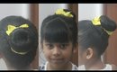 Disney Princess Hairstyle Tutorial - how to do Cute Kids hairstyles- Thanksgiving Speical