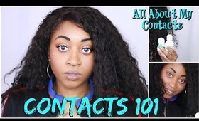 All About My Contact Lenses ☆Freshlook Colorblends Sterling Grey ☆ Start To Finish