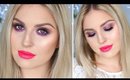 Bold & Bright Purple Spring Makeup! ♡ Chit Chat Tutorial!