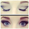 Pretty eyes.. Lorde inspired 