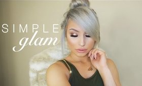 SIMPLE GLAM MAKEUP TUTORIAL | ASHLEY WAGNER