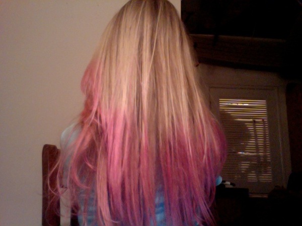 My Pink Ombré Hair Aka Dip Dye Em Ms Photo Beautylish 3073