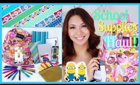 Back to School Supplies Haul + Giveaway!!