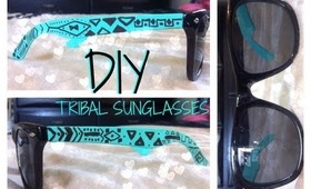 DIY Tribal Sunglasses