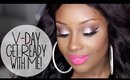 Get Ready with Me | Valentine's Day Drugstore Makeup + Nana Virgin Hair | Makeupd0ll