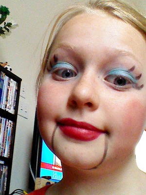 Use LYRA makeup crayon and you'll look great!:-) 