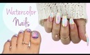 Watercolor Nails| Collab with Lenysea ♡
