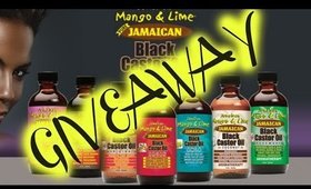 Mango & Lime Jamaican Black Castor Oil GIVEAWAY l TotalDivaRea