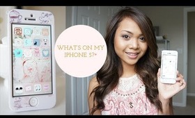 What's on my iPhone 5 iOS 7? (Case Collection & Photo Apps) | Charmaine Manansala