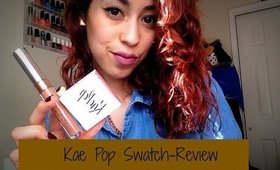 Colourpop KaePop Collection: Swatches/Review