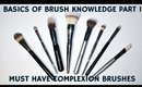 Must Have Makeup Brushes for Complexion | MAKEUP TUTORIAL FOR BEGINNERS - mathias4makeup
