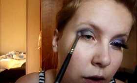 Makeup tutorial; Purple smokey eye