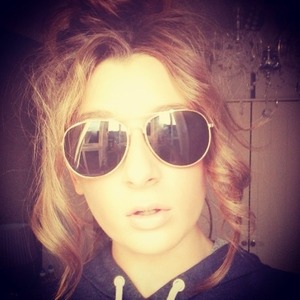 The sun was out 