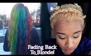 How To Get Back To Blonde Hair After Dying It With Semi or Demi Permanent Hair Dye | OffbeatLook