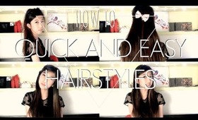 My Quick And Easy Hairstyles • MichelleA ☠