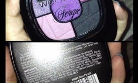 NEW Fergie Limited Edition WetNWild Collection "Rose Parade" Palette- My Purple Prison!