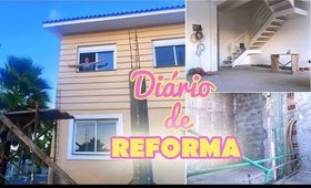 DIÁRIO DE REFORMA #1 DESTRUINDO O BANHEIRO E A BUSCA DO PISO PERFEITO