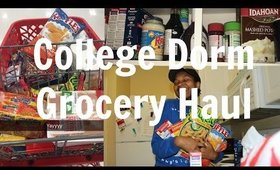 College Dorm Grocery Haul!!