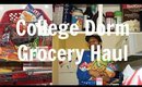 College Dorm Grocery Haul!!