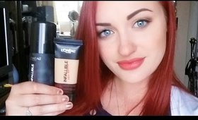 Review/First Impression:Loreal Infallible Pro-Matte Foundation & Setting Spray | Briarrose91