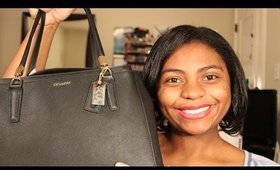 Handbag Reveal: Coach Madison Small Christie Carryall (Saffiano Leather)