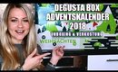 DEGUSTA BOX ADVENTSKALENDER 2018 | Unboxing und Verkostung! 😘